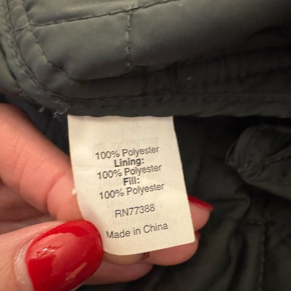 EUC! J Crew Crewcuts Quilted Jacket w/ Corduroy Collar, sz 14 - Picture 13 of 15